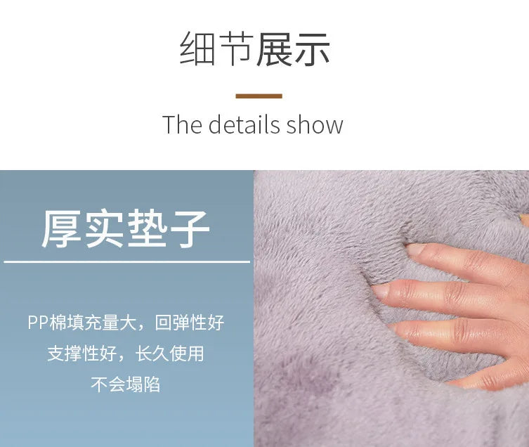 Cat Bed House Kennel Nest Round Pets Sleeping Cave Kitten Beds Pet Basket Cozy Kitten Lounger Cushion Cat House Tent Dog House