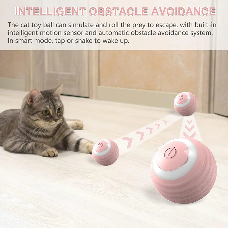 Gravity Rolling Self Indulgence Bite Resistant Ball Pet Toy - JoySkyProducts