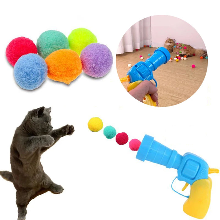 Pet Interactive Launch Training Creative Kittens Toy - JoySkyProducts