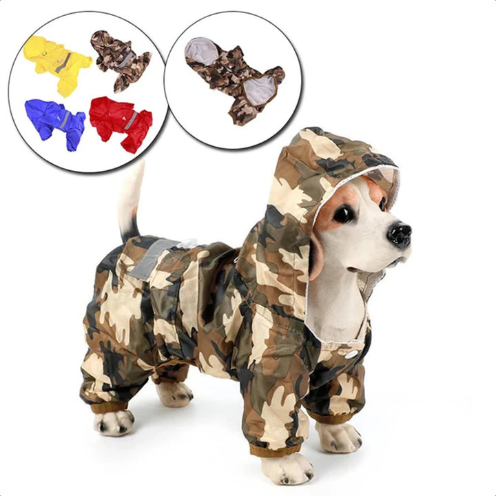 High-Quality, Reflective Waterproof Pet Dog Raincoat - JoySkyProducts