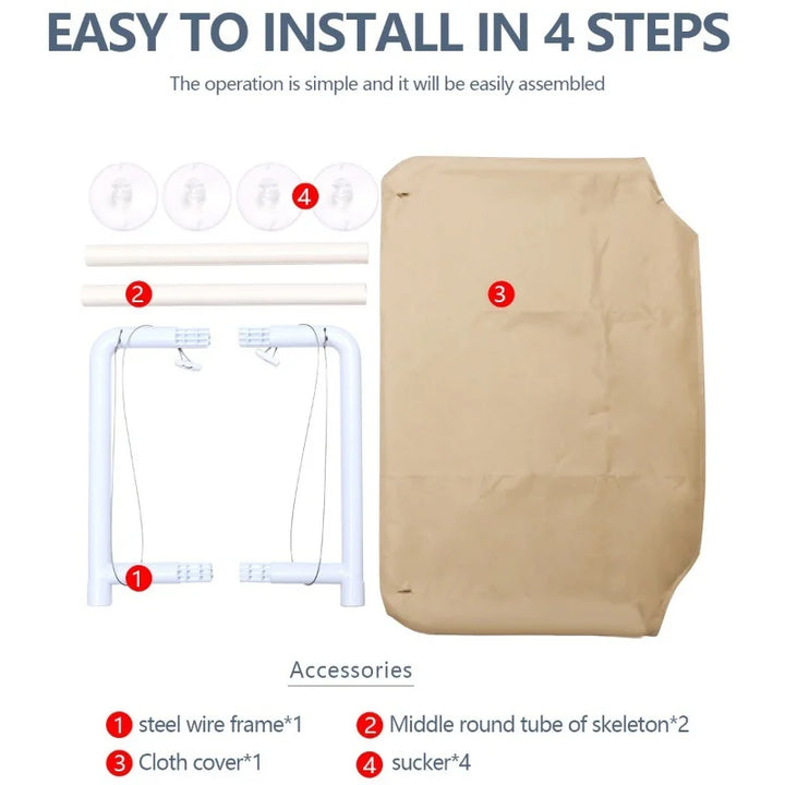 New pet cat hammock hanging cat bed bearing 20 kg comfortable sunny window seat kitten rock climbing frame pet supplies - JoySkyProducts