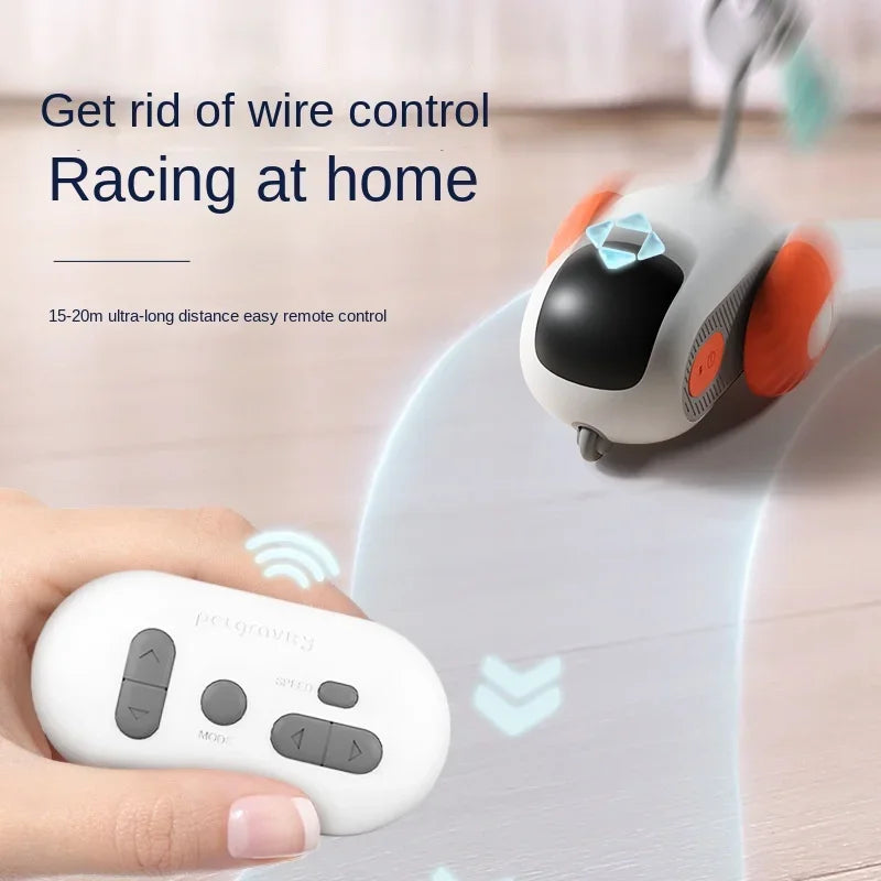 Intelligent Sports Car Remote Control Pet Toy - JoySkyProducts