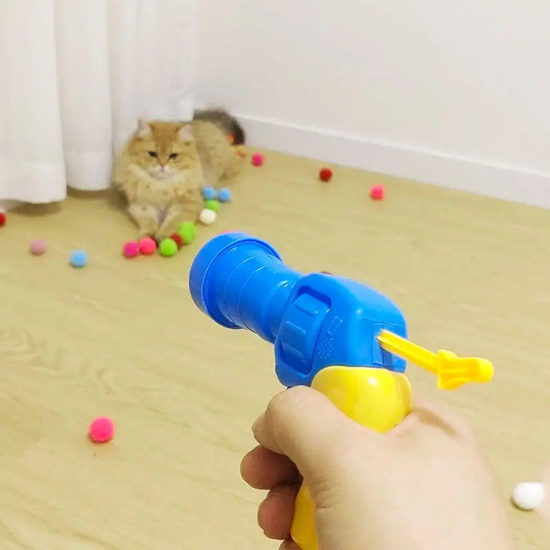 Pet Interactive Launch Training Creative Kittens Toy - JoySkyProducts