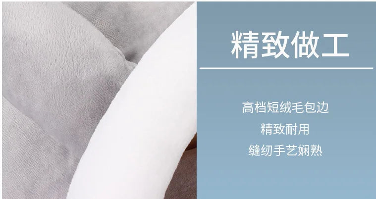 Cat Bed House Kennel Nest Round Pets Sleeping Cave Kitten Beds Pet Basket Cozy Kitten Lounger Cushion Cat House Tent Dog House