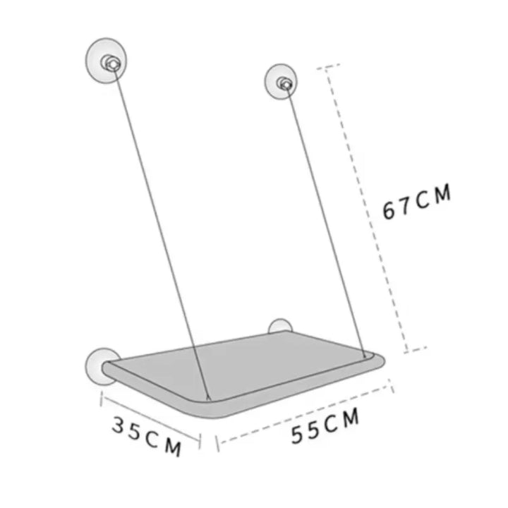 New pet cat hammock hanging cat bed bearing 20 kg comfortable sunny window seat kitten rock climbing frame pet supplies - JoySkyProducts